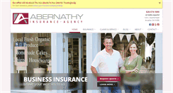 Desktop Screenshot of abernathyinsurance.com